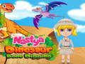 Jwèt Nastya: Fouye Zo Dinosaur sou entènèt