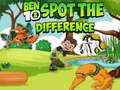 Jwèt Ben 10: Jwenn Diferans yo sou entènèt
