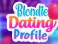 Jwèt Profil Dat Blondi sou entènèt