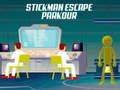 Jwèt Echape Stickman: Parkour sou entènèt