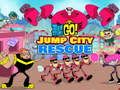 Jwèt Teen Titans Go: Reskons Jamp City sou entènèt