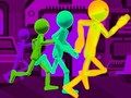 Jwèt Eskap Stickman Parkour sou entènèt