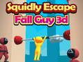 Jwèt Echape Squid: Fall Guy 3D sou entènèt