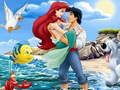 Jwèt Puzzel Prensès Ariel Mermaid la sou entènèt