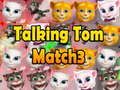 Jwèt Talking Tom Match 3 sou entènèt