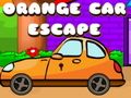 Jwèt Escape nan machin zoranj sou entènèt