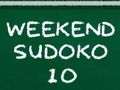 Jwèt Weekend Sudoku 10 sou entènèt
