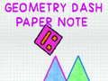Jwèt Geometry Dash Nòt Papye sou entènèt