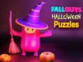 Jwèt Fall Guys: Puzzl Halowin sou entènèt