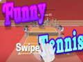 Jwèt Tenis funny swipe sou entènèt