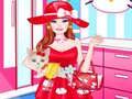 Jwèt Barbie ak chat sou entènèt