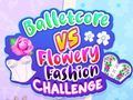 Jwèt Balletcore kont Défi Moda Flè sou entènèt