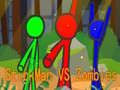 Jwèt StickMan Frè yo kont Zombi sou entènèt