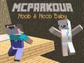 Jwèt MCParkour Noob ak Noob Ti Bebe sou entènèt Jwèt MCParkour Noob ak Noob Ti Bebe sou entènèt