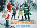 Jwèt Flokon nèj ki kache nan yon resort ski sou entènèt