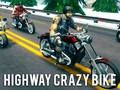 Jwèt Moto Fou sou wout la sou entènèt