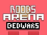 Jwèt Aren Noobs Bedwars sou entènèt