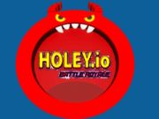 Jwèt Holey.io batay wa roy sou entènèt