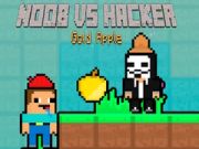 Jwèt Noob kontre Hacker Pòm Lò sou entènèt