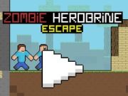 Jwèt Echap soti nan Zombie Herobrine sou entènèt