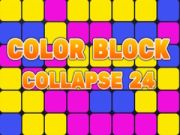 Jwèt Kòlaps Blòk Koulè 24 sou entènèt
