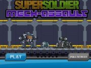 Jwèt Atak Mech Super Soldat sou entènèt