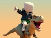 Jwèt Stickman. Aren Dinosaurs sou entènèt