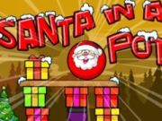 Jwèt Santa Nan Yon Pot sou entènèt