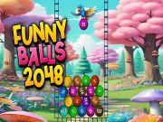 Jwèt Voye boul komik 2048 sou entènèt