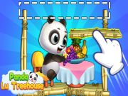 Jwèt Panda lu treehouse sou entènèt