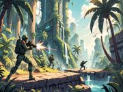 Jwèt Grèv Fòs: Aksyon Platformer sou entènèt