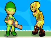Jwèt Destriksyon zonbi stickman sou entènèt