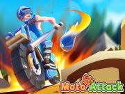Jwèt Moto atak sou entènèt