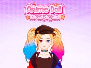 Jwèt Anime poupe brikoleur ti fi kosple sou entènèt