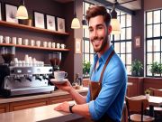 Jwèt Kafe pwopriyetè similatè biznis sou entènèt