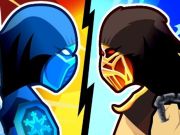 Jwèt Stickman kombat 2d sou entènèt