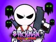 Jwèt Stickman Halloween siviv sou entènèt