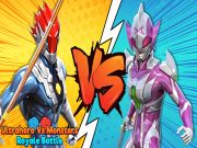 Jwèt Ultrahero vs monstr royale batay sou entènèt