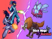 Jwèt Baton siviv Ninja sou entènèt