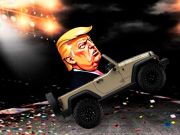 Jwèt Trump wheelie defi sou entènèt