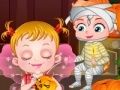 Jwèt Fèt Halloween ti bebe Hazel sou entènèt