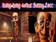 Jwèt Tung tung sahur figi komik sou entènèt