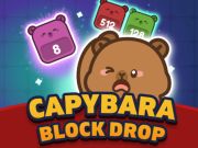 Jwèt Capybara blòk gout sou entènèt