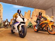 Jwèt Imobilye motosiklèt similatè ras 3D sou entènèt
