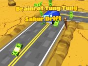 Jwèt Brainrot Tung Tung Sahur Drift sou entènèt