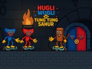 Jwèt Hugli Wugli vs Tung Tung Sahur sou entènèt