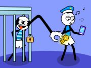 Jwèt Stickman trol vòlè devinèt sou entènèt