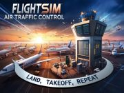 Jwèt Vòl Sim Air Trafik Kontwòl sou entènèt