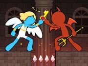 Jwèt Stickman duo: chape anba kavo a sou entènèt