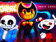 Jwèt FNF vs Indie Cross sou entènèt